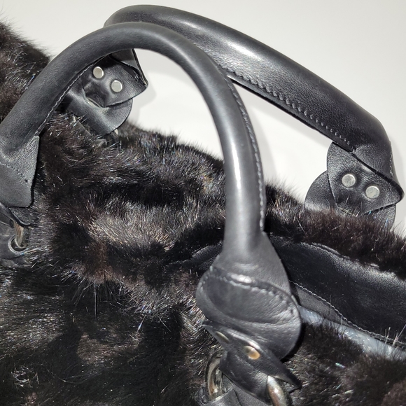 Falor Italia Le Borse Mink Handbag - Picture 4 of 9